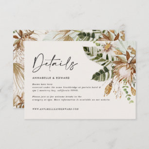 Moderne, elegante Hochzeitskarte RSVP