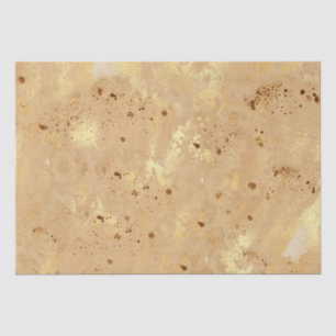 Moderne elegante Imitate Gold Aquarellmarble Muste Seidenpapier