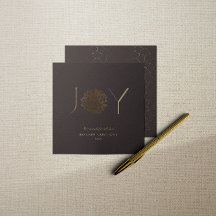 Moderne Elegante JOY Corporate Christmas