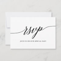Moderne, elegante Kalligrafie-Script-Hochzeitsfeie