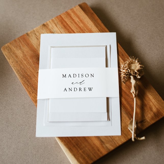 Moderne, elegante Kalligraphie-Skriptereien Einladungsbanderole (Von Creator hochgeladen)