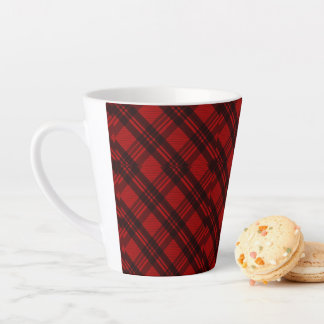Moderne elegante Karos Milchtasse