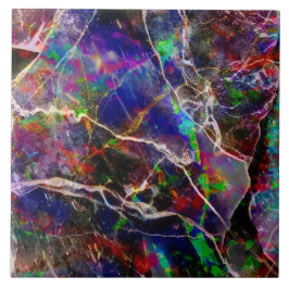 Moderne Elegante, mehrfarbige Marmorplatte Dunkel  Fliese