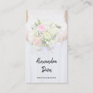 Moderne, elegante Minimal-Overlay-Fotografie Visitenkarte