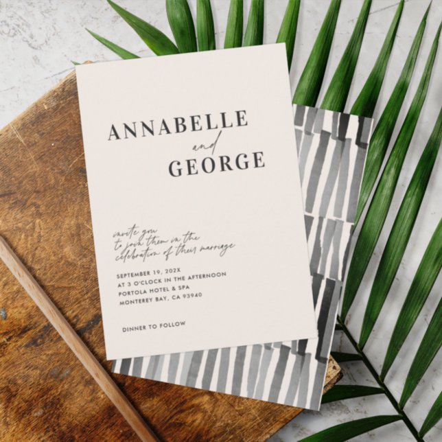 Moderne elegante minimale Typografie schwarzweiß (Von Creator hochgeladen)