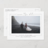 Moderne Elegante Minimalistisch Save the Date Post