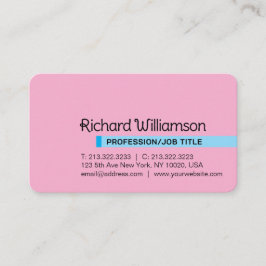 Moderne Elegante Minimalistische Berufliche Indivi Visitenkarte