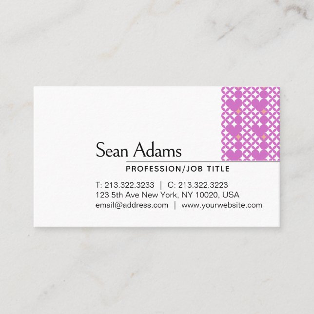 Moderne Elegante Minimalistische Berufliche Indivi Visitenkarte (Vorderseite)