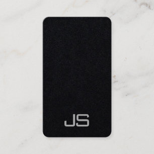 Moderne, elegante Mit Monogramm Vorlage Visitenkarte