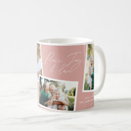 Moderne, elegante Multifamilie Rosa Rosa Kaffeetasse