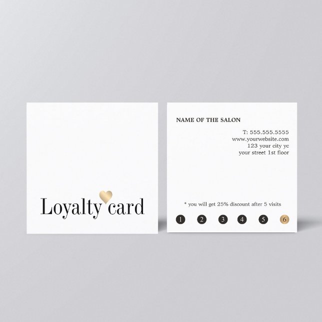 Moderne Elegante New Orleans Club Treuekarte (Von Creator hochgeladen)