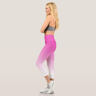 Moderne, elegante, Niedliche Vorlage ist rosa Capri Leggings
