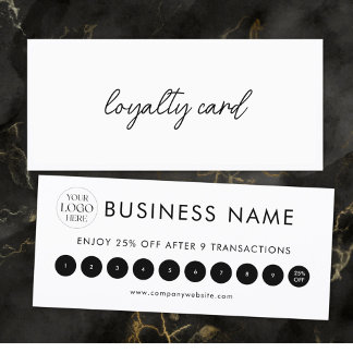 Moderne elegante professionelle Logo-Treuekarte