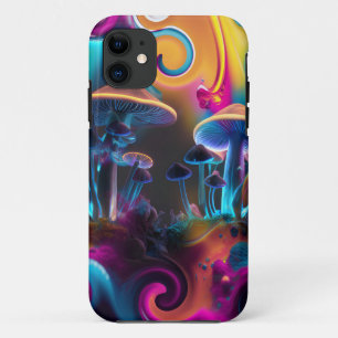 MODERNE ELEGANTE PSYCHEDELISCHE KÜNSTLERISCHE PILZ Case-Mate iPhone HÜLLE