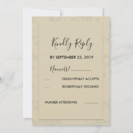 Moderne Elegante romantische UAWG Einladung