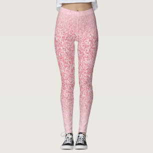 Moderne, elegante Rose Gold Template Leggings