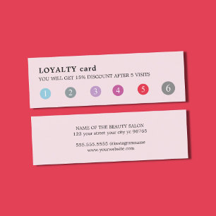 Moderne elegante Rosen-bunter Treuekarte