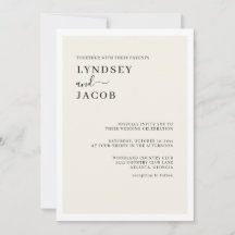 Moderne, elegante Schwarz-Creme-Hochzeit