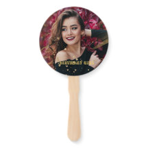 Moderne elegante Schwarz und Gold süß 16