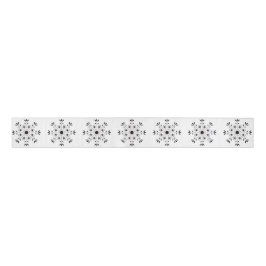 Moderne Elegante Snowflake Weihnachten Einfache We Ripsband