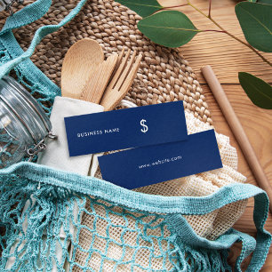 Moderne elegante, stilvolle, einfache, blaue Preis