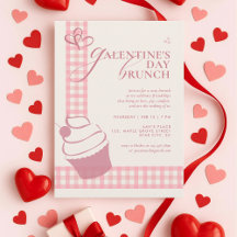 Moderne Elegante Süße Pinke Typografie Galentines-