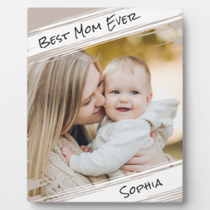 Moderne Elegante Taupe Wählen Sie Ihr Foto Die bes Fotoplatte