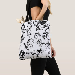 Moderne Elegante Trendige Dekorative Tote-Tasche