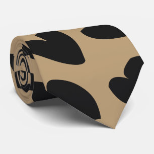 Moderne elegante trendige Leopardenmuster  Krawatte