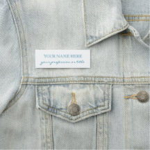 Moderne elegante türkisblaue professionelle ID