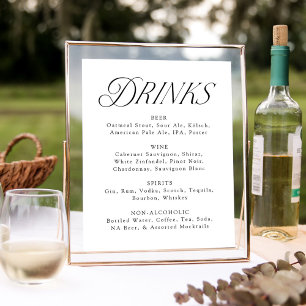 Moderne elegante Typografie - Gebärdensprache für  Poster