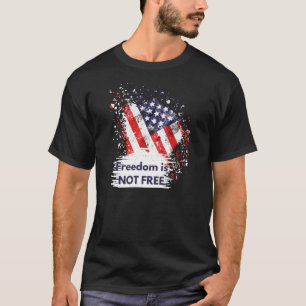 Moderne elegante Typografie - Politische Freiheit T-Shirt