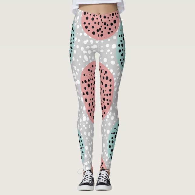 Moderne elegante und stilvolle Formen Leggings (Vorderseite)