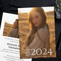 Moderne Elegante Uni oder High School Abschluss