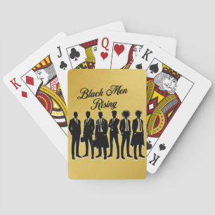 Moderne elegante Vatertag Klassische Spielkarten