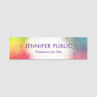 Moderne elegante Vorlagenfarben mit Regenbogenfarb