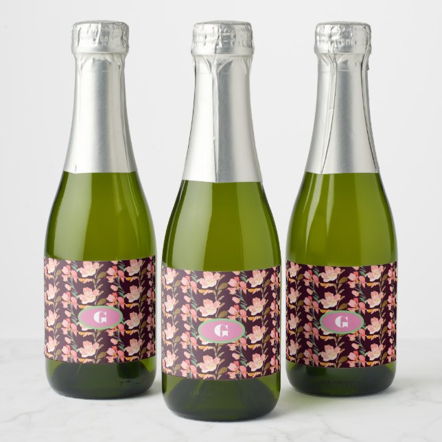 Moderne Elegante Wasserfarben (Flaschen)