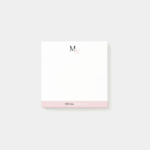 Moderne elegante zweifarbige Monogramm