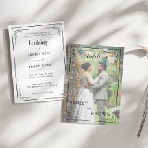 Moderne Eleganz | Foto-Editierbare Hochzeit