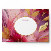 Moderne Eleganz: Fuchsia Pink Gold