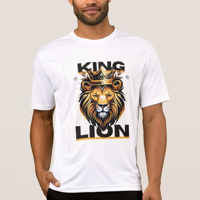 Moderne Eleganz - King Lion T - Shirt (Vorderseite)