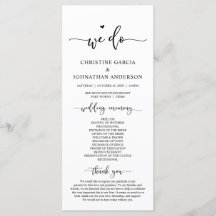 Moderne Eleganz, wir tun, Hochzeitsfeierlichkeiten