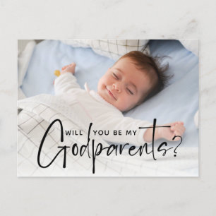 Moderne Eltern Vorschlag Foto Postkarte