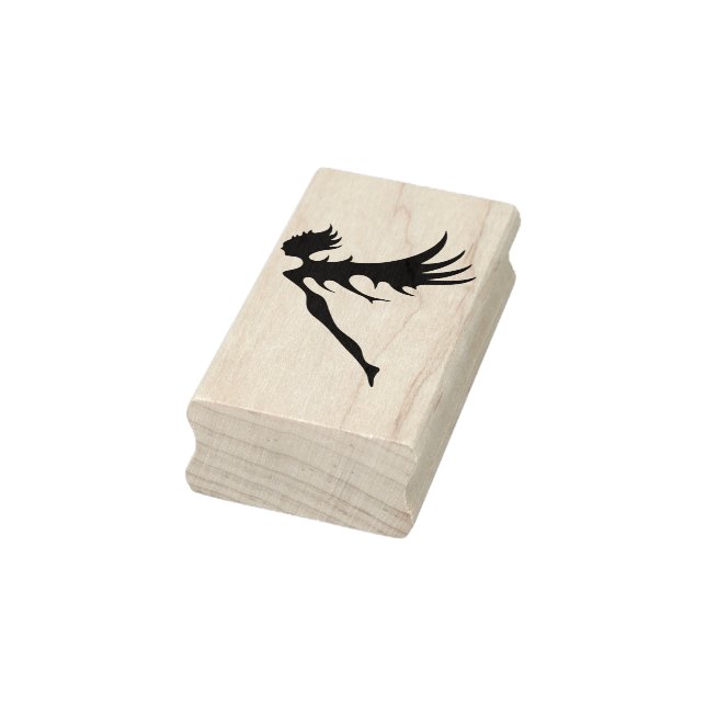 moderne Engelkunst-Briefmarke Gummistempel (Stempel)