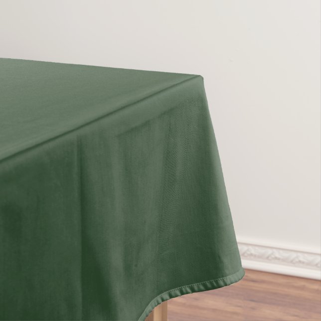 Moderne Erbschaft Solides Immergrün Tischdecke (Beispiel)