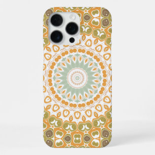 Moderne Erdton-Mandala-Muster iPhone 16 Pro Max Hülle