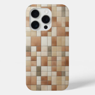 Moderne Erdton-Mosaik-Handyhülle - Abstrakt Case-Mate iPhone Hülle