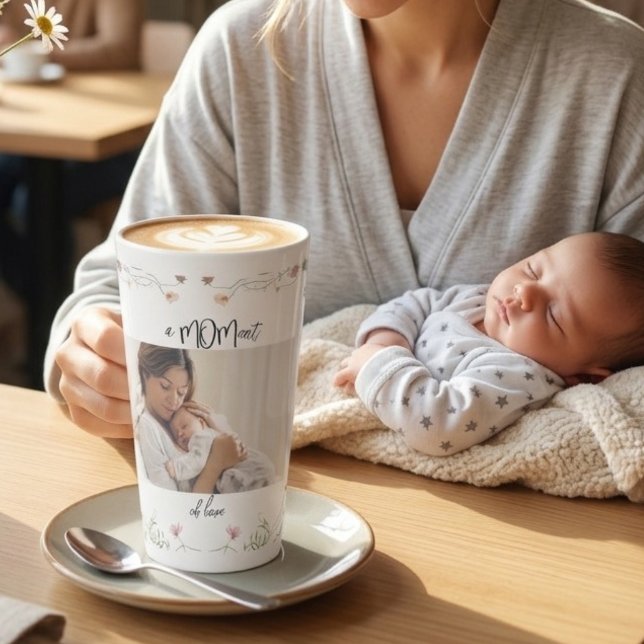 Moderne Erstes Muttertags-Foto-Acrylgabe Milchtasse (Von Creator hochgeladen)