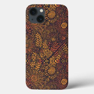 Moderne ethnische Batik-inspirierte Muster Case-Mate iPhone Hülle