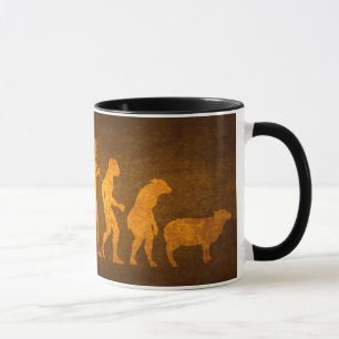 Moderne Evolutions-Tasse Tasse